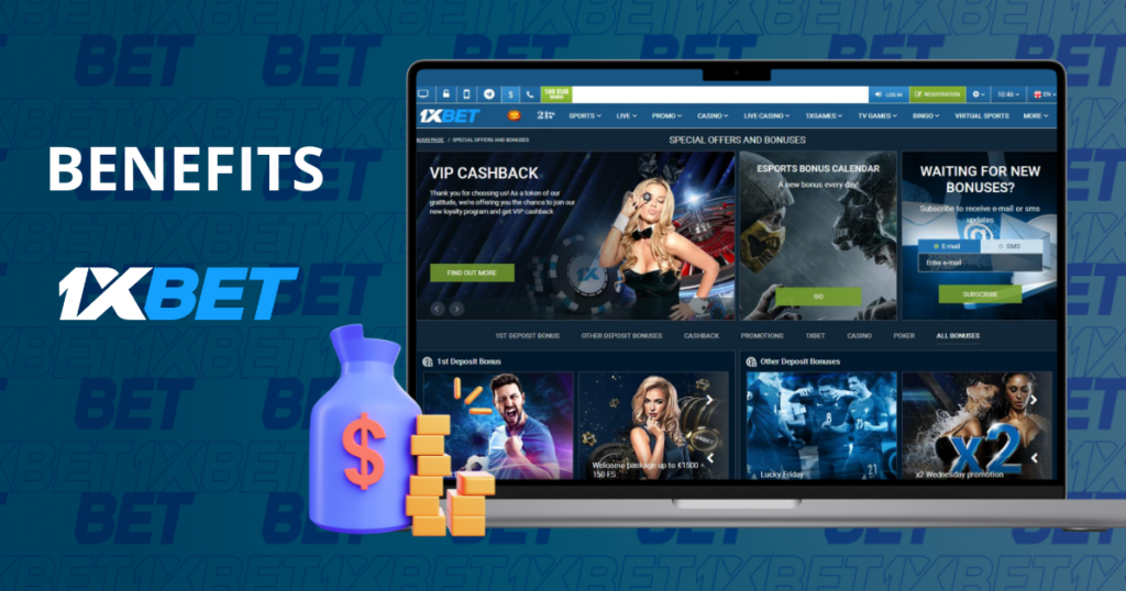1xBet Benefits